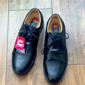 😎💕NW Black Oxford Men shoes From Chaps 11W